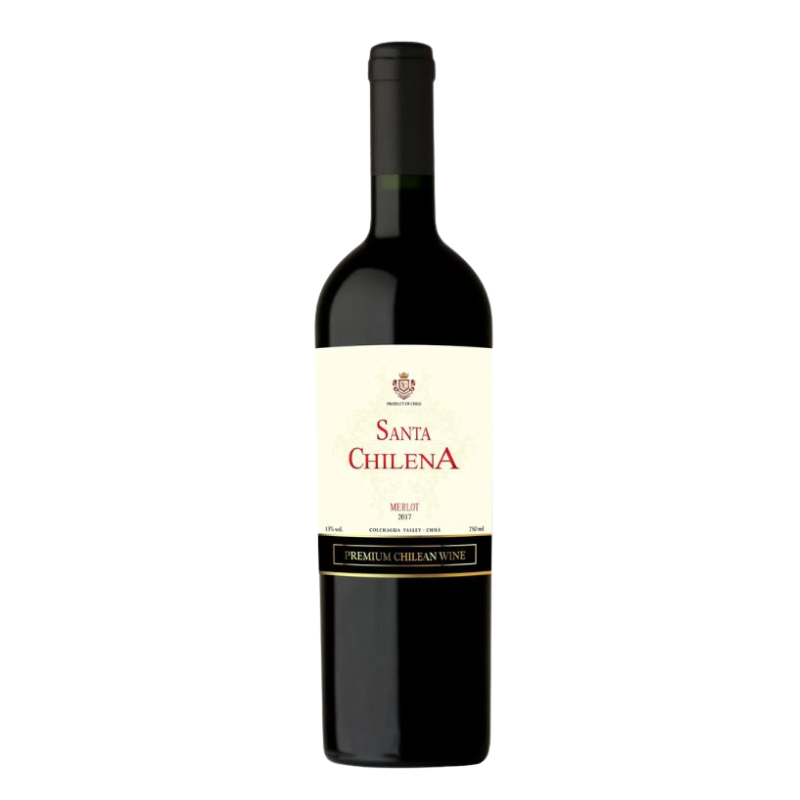 Vang đỏ Santa Chilena Merlot chai 750ml chính hãng