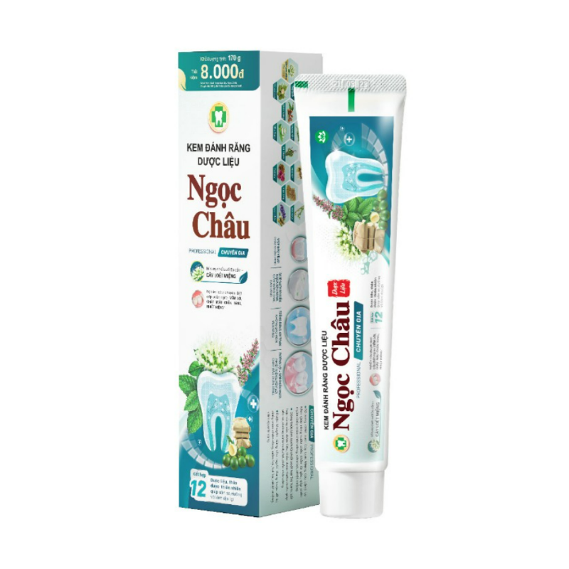 Kem đánh răng Ngọc Châu chuyên gia 170g chính hãng