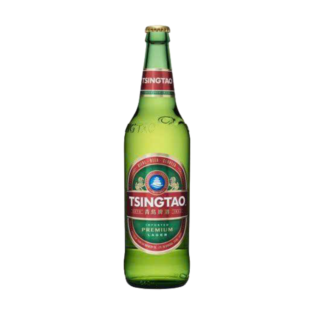 Bia Lager Tsingtao chai 640ml chính hãng
