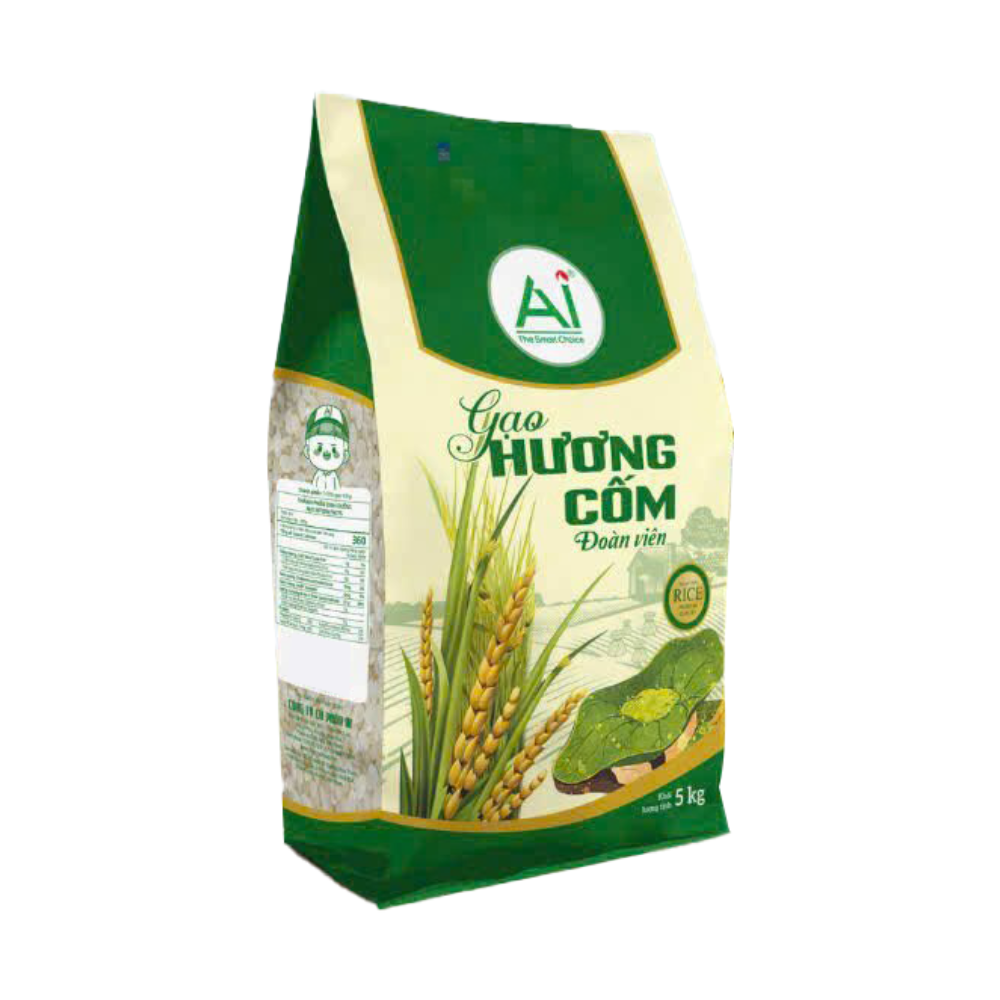 Gạo hương cốm Đoàn Viên AI túi 5kg chính hãng