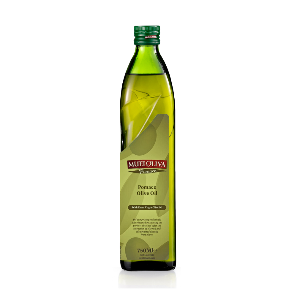 Dầu bã oliu Mueloliva Glass 750ml chính hãng