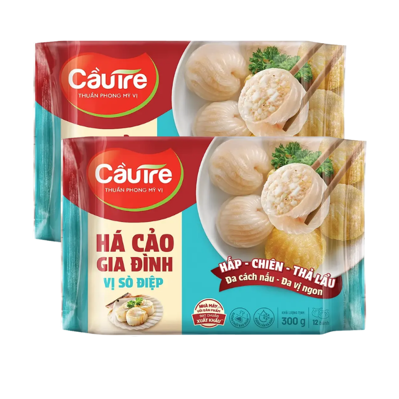 Lô 2 há cảo gia đình Cầu Tre vị sò điệp 300g chính hãng