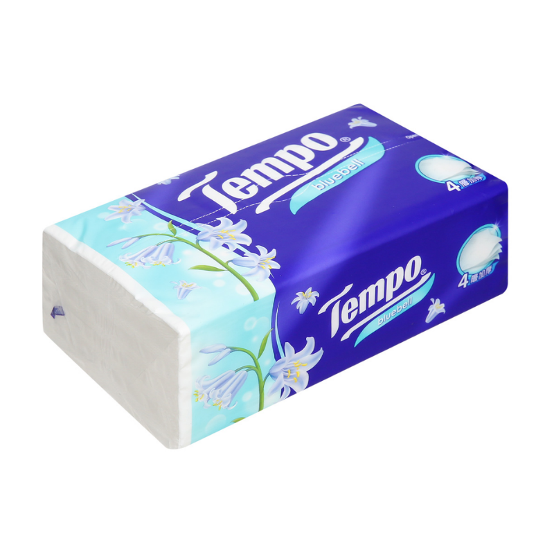 Khăn giấy rút Tempo hương hoa chuông 90 tờ chính hãng