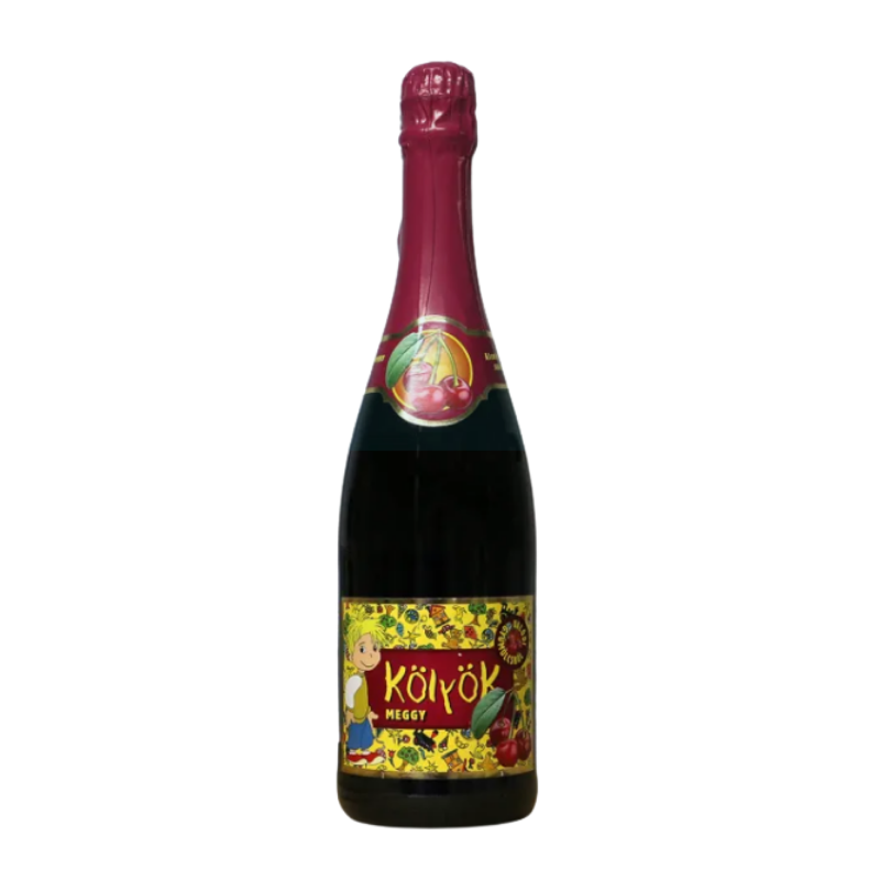 Nước trái cây có ga Kolyol Cherry chai 750ml chính hãng