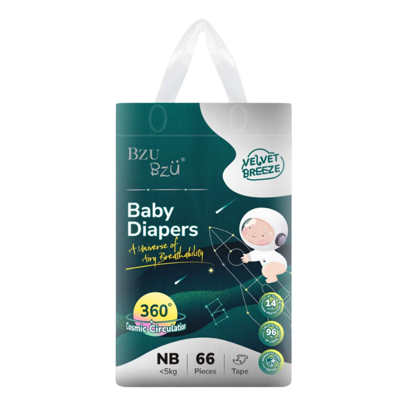 Tã dán Bzu Bzu size new born 66 miếng chính hãng
