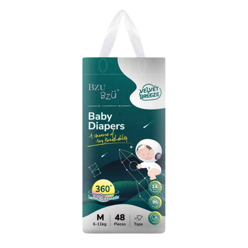Tã dán Bzu Bzu size M 48 miếng chính hãng