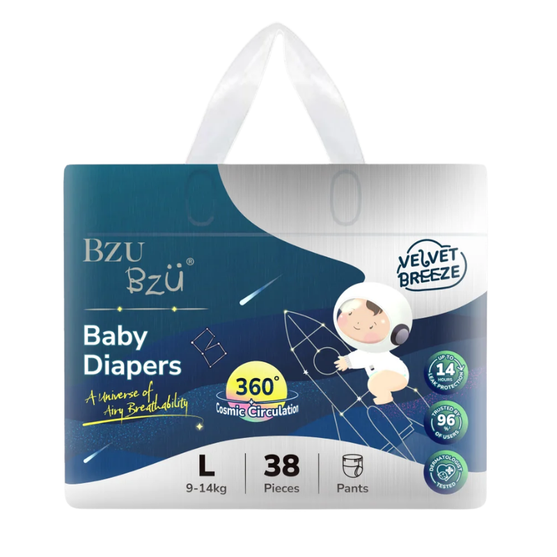 Tã quần Bzu Bzu size L 38 miếng chính hãng